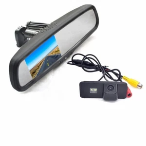 Reverse Backup Parking Camera Mirror Monitor For Passat CC Phaeton Beetle Seat - Picture 1 of 8