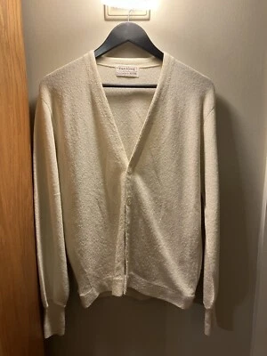 Cárdigan suéter acrílico vintage Sportswear by Revere Orlon tostado talla mediana para hombre Foto 1 de 4