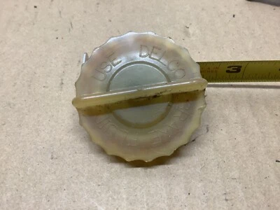 Tapa de depósito de frenos Corvette Delco 1963-1967 vintage fabricante de equipos originales usado original b Foto 1 de 3