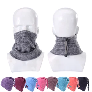 Wärmere Gesichtsmaske weiche Fleece Halsgamasche für kaltes Wetter Winter Outdoor Sport - Bild 1 von 91