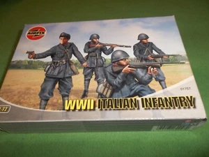 AIRFIX SCALA HO/OO SECONDA GUERRA MONDIALE FANTERIA ITALIANA - Foto 1 di 4
