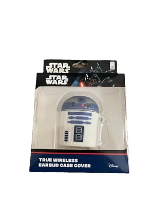 Disney Star Wars R2-D2 Verdadero Inalámbrico Auriculares Estuche Cubierta Totalmente Nuevo con Llavero Foto 1 de 4