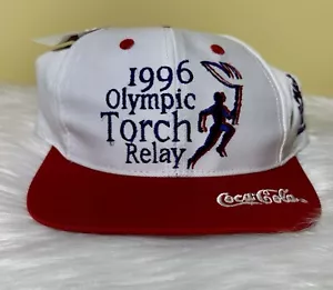 Vintage 1996 Torch Relay Olympic Hat - Picture 1 of 6