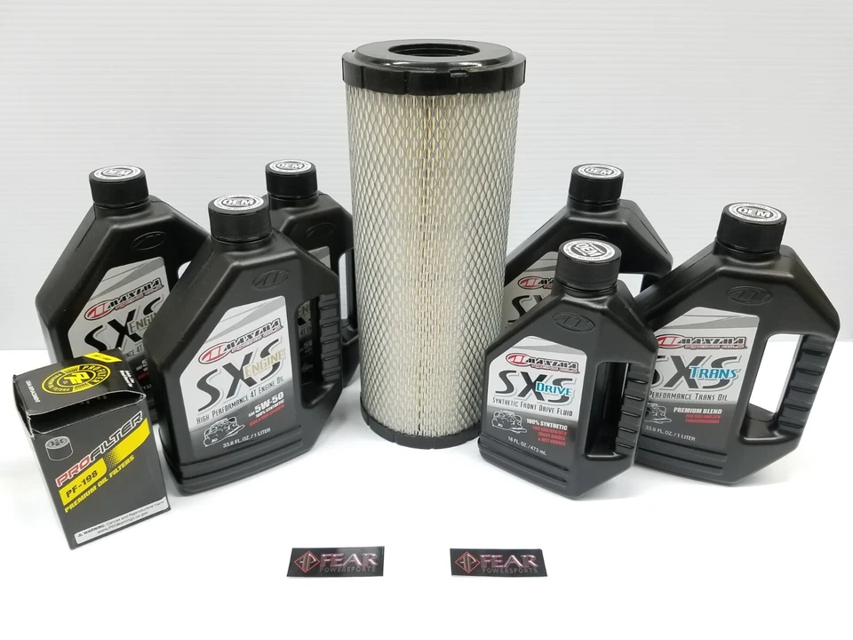 Kit de servicio Polaris General 4 1000 2017-2025 - Kit de cambio de aceite filtro de aire - Máxima Foto 1 de 1