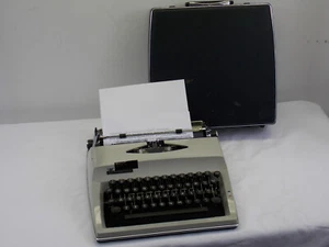 Adler Contessa de Luxe Vintage Handschreibmaschine 70er Jahre ein paar Hafttasten - Bild 1 von 11