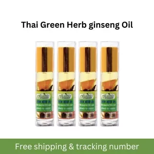 4x Hierba Verde Tailandesa Ginseng Bálsamo Herbal Dolor de Cabeza Alivio Dolor Masaje Mareos - Imagen 1 de 5