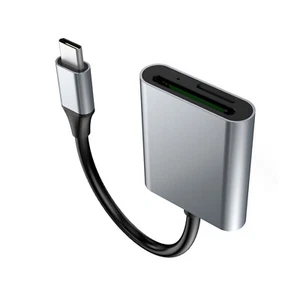 5Gbps USB-C Type 3.0 Card MicroSD Reader for Cardreader SD4.0 TF Adapter UHS-II - Picture 1 of 14