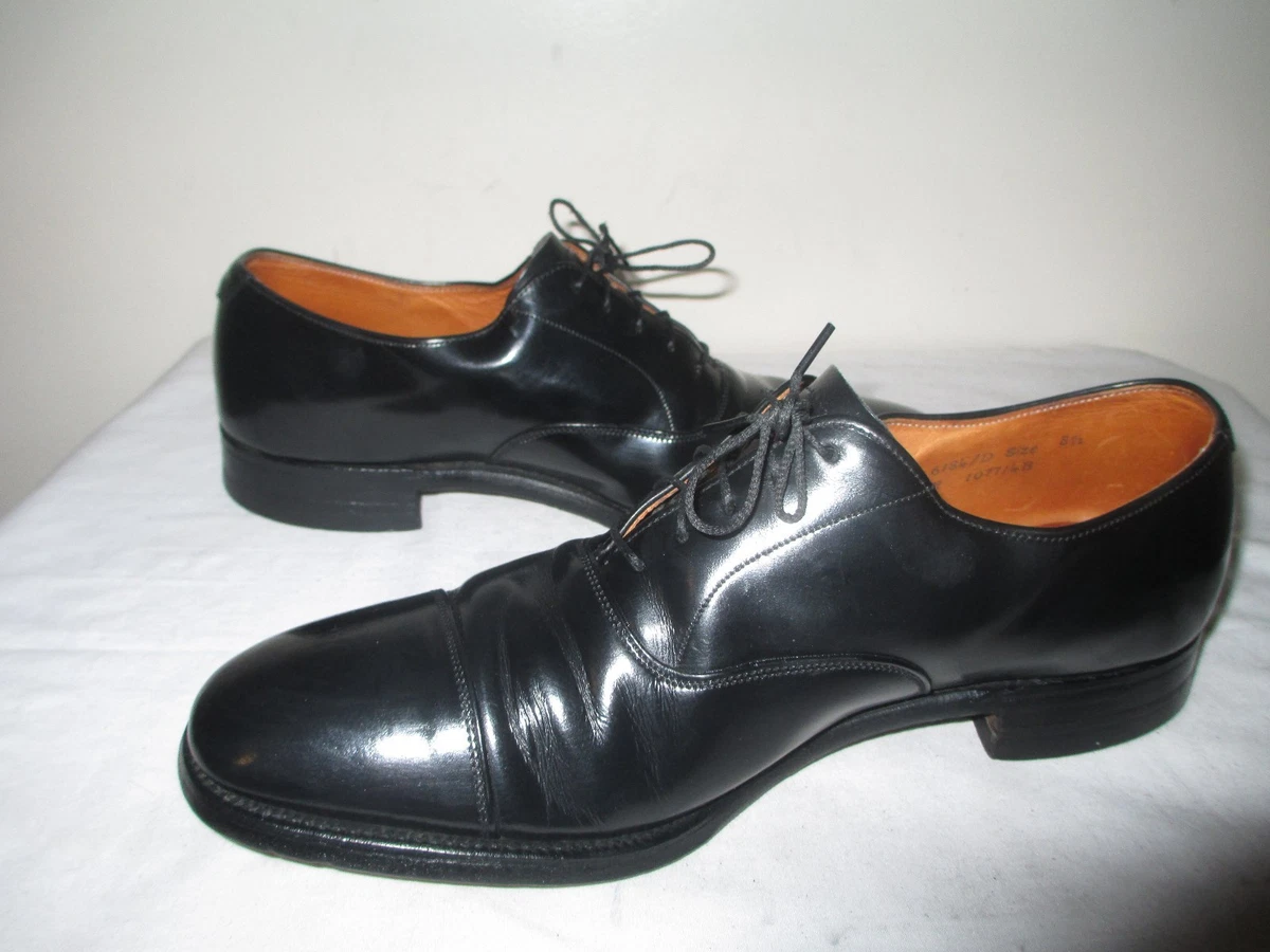 Alan McAfee Black Solid Dress Shoes for Men for sale | eBay