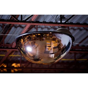 Full Dome Acrylic Mirror Indoor 26" Dia. 360176; Viewing Angle - Picture 1 of 3