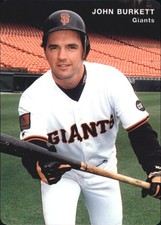 1994 Giants Mother's #5 John Burkett 
