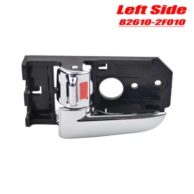 Manija interior de puerta interior cromada izquierda para Kia Cerato Spectra 2004 2005 2006-2009 Foto 1 de 4