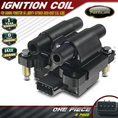 Ignition Coil Pack for Subaru Forester SG Liberty Outback BL 2003-2007 2.5L EJ25 - image 1 of 4