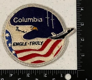 Space Shuttle Columbia NASA Patch 1981 STS-2 Engle Truly - Picture 1 of 2
