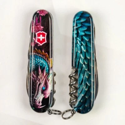 Victorinox Climber Swiss Multitool Zodiac Azure Dragon 2024 Edición Especial Foto 1 de 4