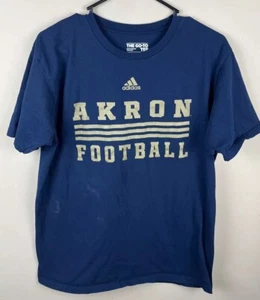 Akron Zips Football Tshirt University Of Akron Zips Fits Medium Bleach Stains - Picture 1 of 10