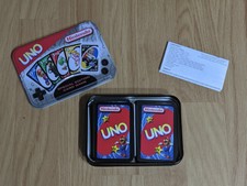 UNO Card Game Special Nintendo Edition Rare 2004