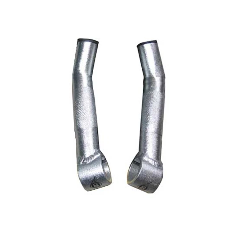 Juego de extremos de barra de aleación Origin-8 Comp Lite curva corta plateada bicicleta de cercanías de montaña Foto 1 de 1