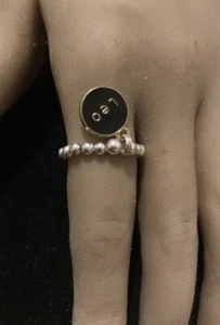 Silver plated Leo Ring - Picture 1 of 1