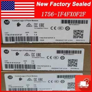 New Factory Sealed AB 1756-IF4FXOF2F ControlLogix 6 Point Analog Combo Module - Picture 1 of 3