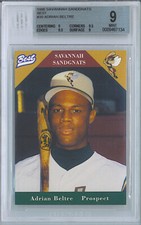 1996 ADRIAN BELTRE BEST SAVANNAH SANDGNATS #30 MINOR LEAGUE BGS MINT 9 