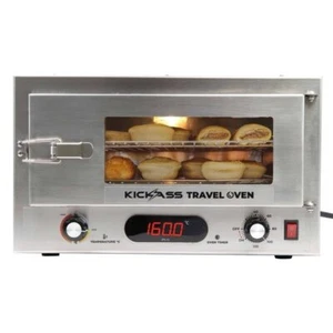KickAss 12V 130W Portable Travel Oven with Glass Door & Thermometer - Picture 1 of 10