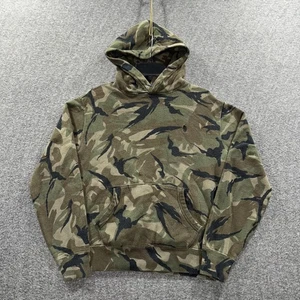 Polo Ralph Lauren Hoodie Mens Small Camouflage Pullover Embroidered Pony Fleece - Picture 1 of 10