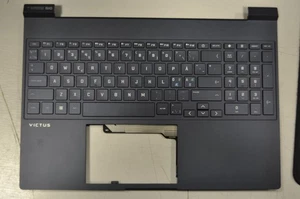 HP Victus 15-FA Palmrest w Backlight Keyboard n84477-dh1 - Picture 1 of 3