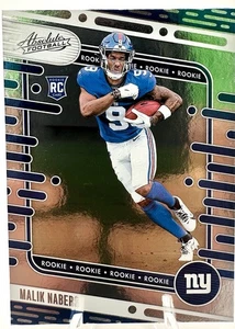 2024 Panini Absolute - Rookies Malik Nabers #106 (RC) - Picture 1 of 2