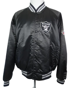 Vintage Chalk Line Los Angeles Raiders satin Jacket NFL Men 2XL Made in USA 90s - Picture 1 of 14