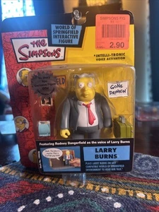 The Simpsons World Of Springfield Interaktive Larry Burns Actionfigur - Bild 1 von 2