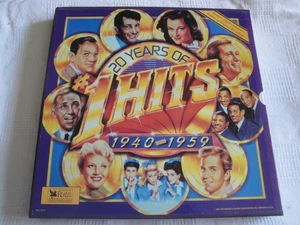 20 Years Of No. 1 Hits 1940-1959 • LP Vinyl - 7 Record Box Set Reader's Digest - Picture 1 of 2