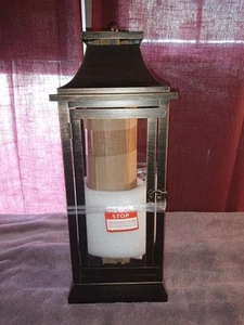 Luminara Bronze Heritage Lantern Outdoor Flameless Candle With Remote Control - Picture 1 of 22