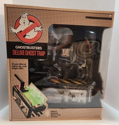 Ghostbusters Deluxe Ghost Trap Prop Niebla Luces y Sonidos Espíritu Halloween Nuevo Foto 1 de 4