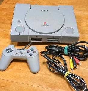 Sony PlayStation 1 Console Game System Original Controller - Tested - Picture 1 of 15