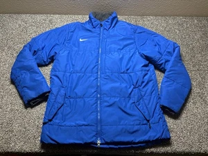 Nike Storm Fit Jacket Mens Large Blue Winter Full Zip 378246 - Picture 1 of 17