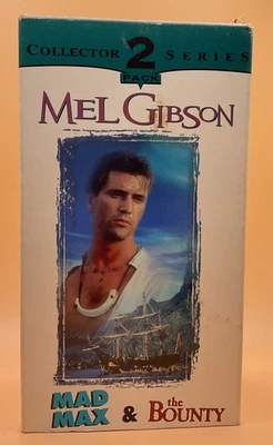 Mad Max / The Bounty VHS 2 Tape Set Mel Gibson **Buy 2 Get 1 Free** - Image 1 of 4