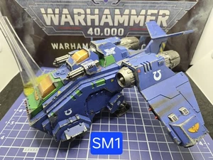 40K Ultramarines Stormraven Gunship Pro Painted - Space Marines Storm Raven - Bild 1 von 11