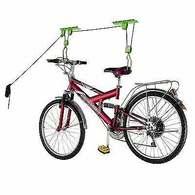 2011 Bike Lane Bicycle Storage Lift Hoist 100lb Capacity Heavy Duty 2 Pack