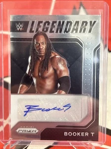 2022 Panini Prizm WWE Legendary Signatures Booker T #LS-BKT - Picture 1 of 3