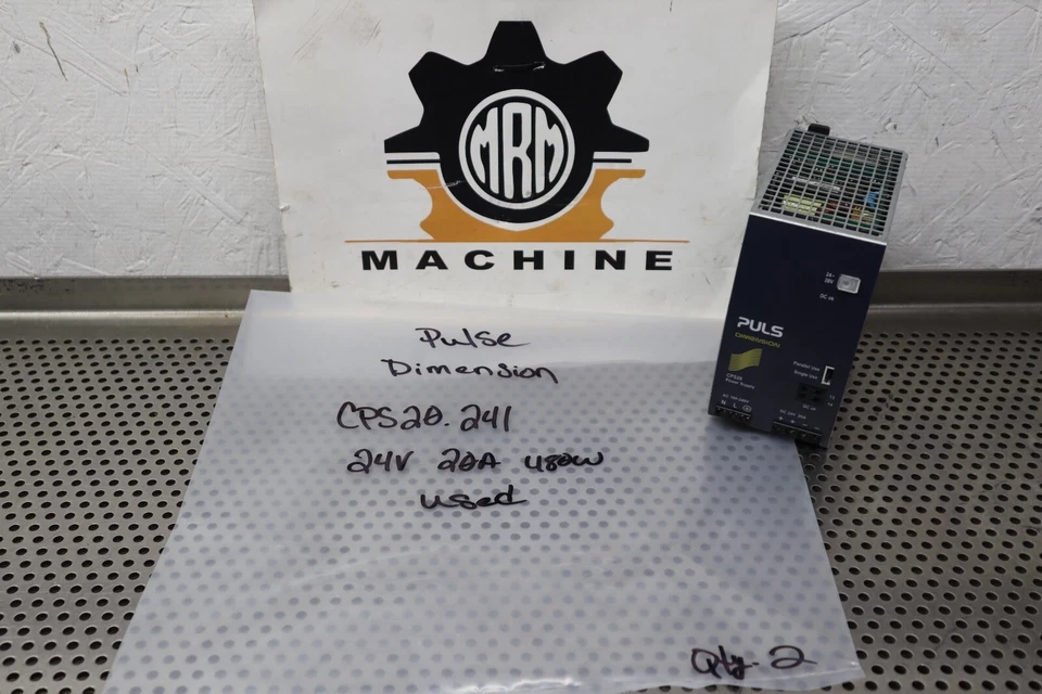 Pulse CPS20.241 Power Supply 24V 20A 480W Used With Warranty - Image 1 of 4