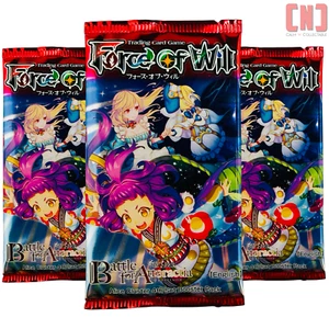 3x Force Of Will TCG: Battle For Attoractia Sealed Booster Packs Bundle Lot - Picture 1 of 1