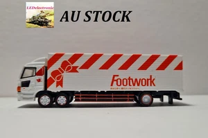 Bandai N scale 1:150 Working Vehicle HINO Footwork Delivery Truck, model rail - Picture 1 of 6