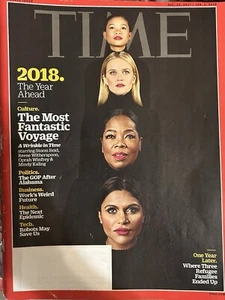 Time Magazine (25. Dezember 2017) 2018 The Year Ahead - Oprah, Mindy Kaling, Reese W. - Bild 1 von 2