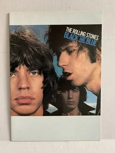 Libro del programa The Rolling Stones Europe 1976 Tour Wyman Jagger Black & Blue - Imagen 1 de 10