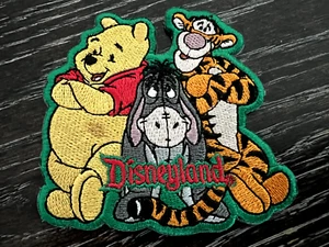 Disneyland Winnie the Pooh Tigger Eeyore Souvenir Iron on Patch Badge *READ* - Picture 1 of 4
