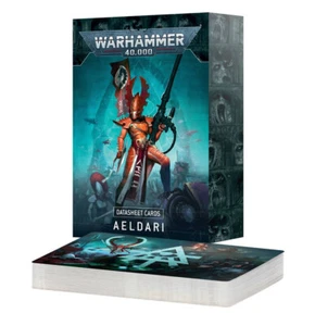 Datenblatt Karten: Aeldari - Warhammer 40k - Brandneu - Neueste Edition! 46-02 - Bild 1 von 1