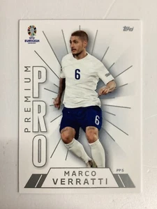 TOPPS MATCH ATTAX EURO 2024 PREMIUM PRO MARCO VERRATTI ITALIA - Imagen 1 de 2