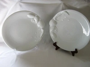 2er Set Artland Meeresfrüchte Whiteware Collection 10 3/4" Essteller - Bild 1 von 9