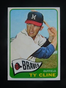 1965 Topps Baseball Card #63 Ty Cline (NM-MT) - Imagen 1 de 2