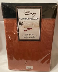 Tillary Microfiber Tablecloth, Color Spice, 60" x 102" Oblong New Never Opened - Picture 1 of 4